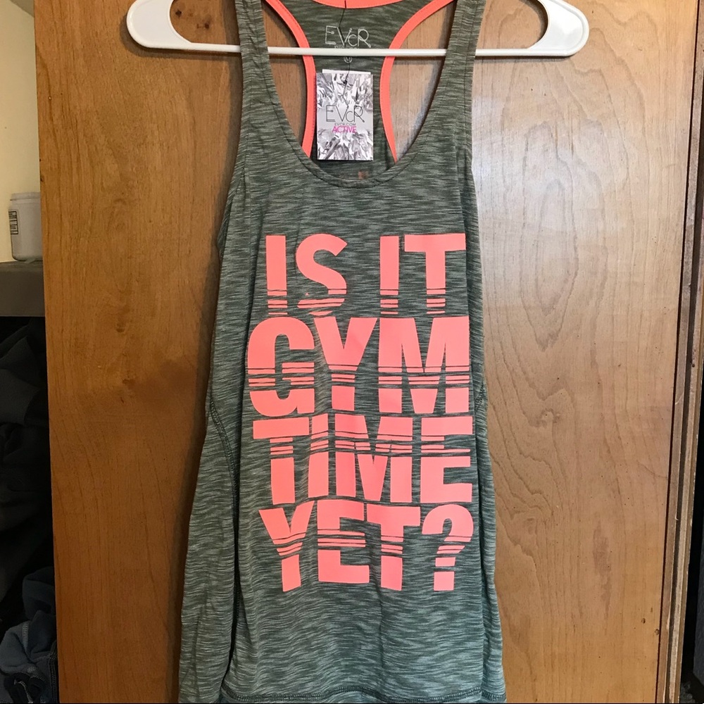 Active wear tank NWT